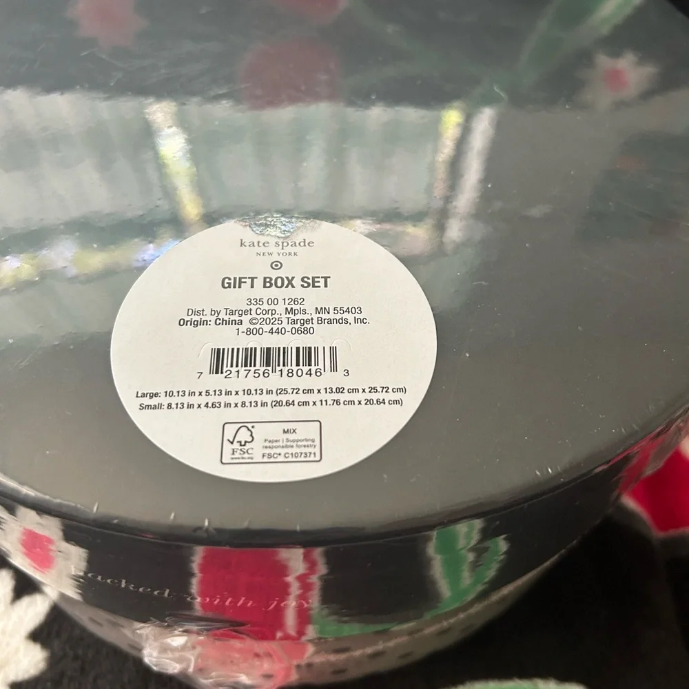 Kate Spade x Target Hat Box Set